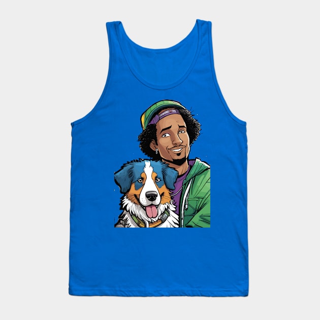 Rappers with Puppies Tank Top by Cheeky BB